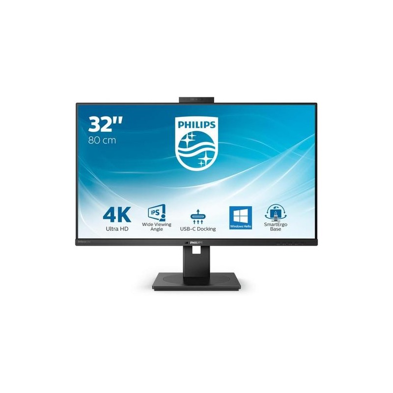 Philips MONITOR 31.5 IPS 3840X2160 4MS 329P1H 350CDM2 HMDI DP WEBCAM H