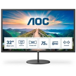 Aoc MONITOR IPS 32" 16:9 QHD 75HZ HDMI DISPLAYPORT 2WX2