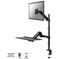 Newstar FLATSCREEN TECLADO MOUNT RATÓN DESK MOUNT CLAMP