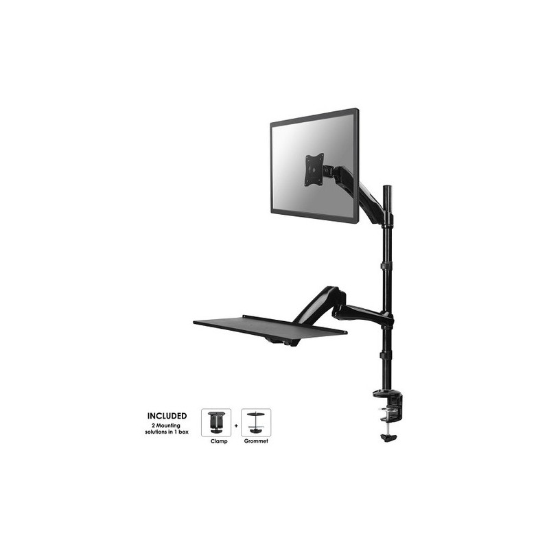 Newstar FLATSCREEN TECLADO MOUNT RATÓN DESK MOUNT CLAMP