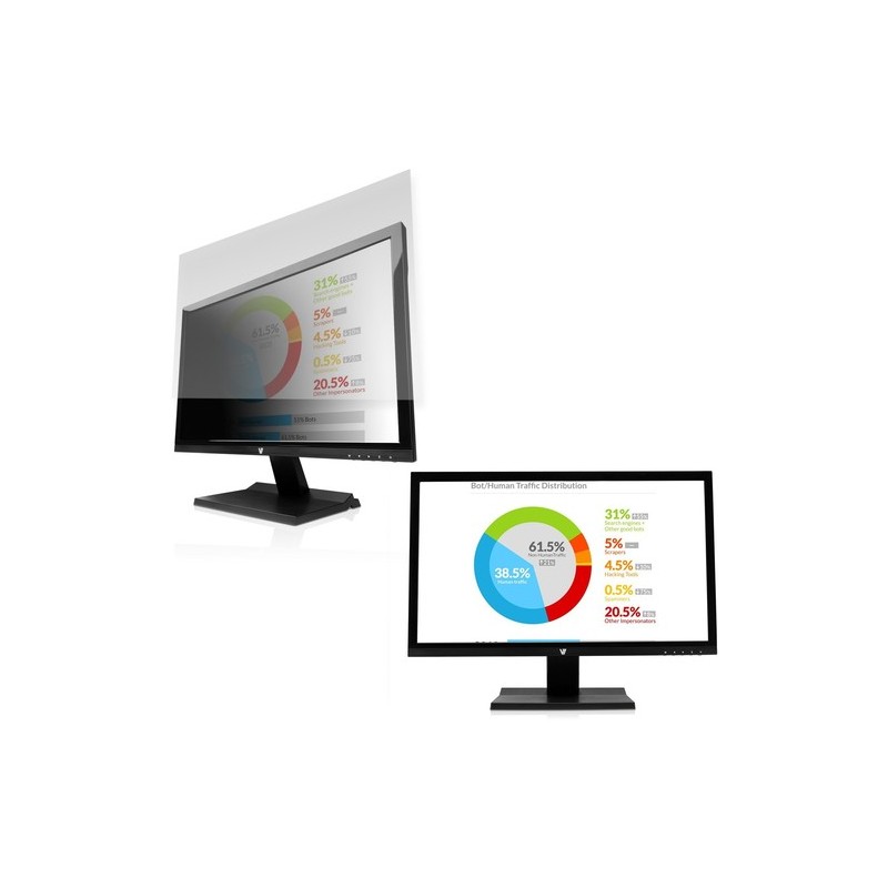 V7 FILTRO DE PRIVACIDAD 24" 16:10 MONITOR 20.42 X 12.77