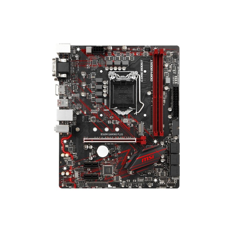 Msi PLACA BASE B360M GAMING PLUS ZÓCALO 1151