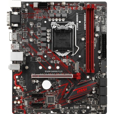 Msi PLACA BASE B360M GAMING PLUS ZÓCALO 1151