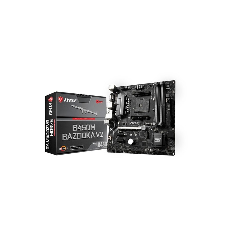 Msi PLACA BASE B450M BAZOOKA V2