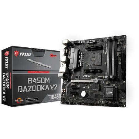 Msi PLACA BASE B450M BAZOOKA V2