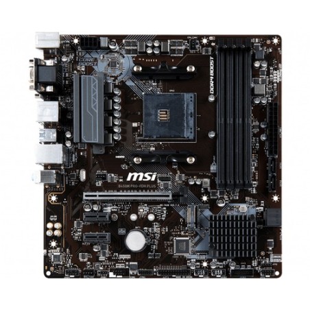 Msi PLACA BASE PRO SERIES B450M PRO-VDH PLUS