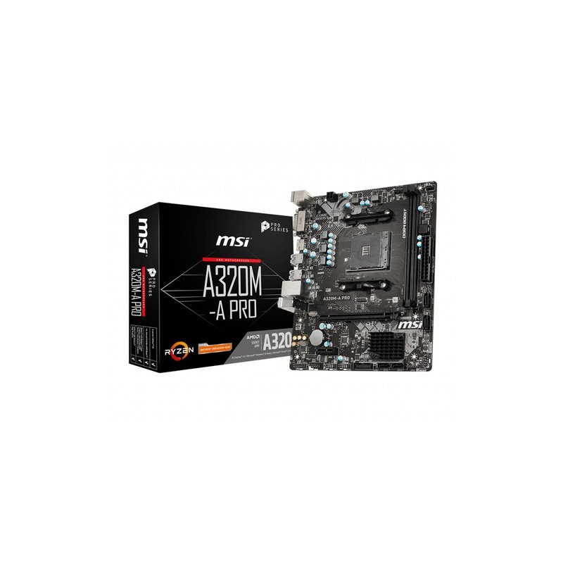 Msi PLACA BASE A320M-A PRO ZÓCALO AM4