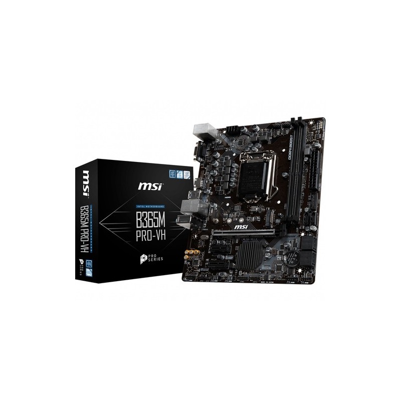 Msi PLACA BASE B365M PRO-VH ZÓCALO 1151 MATX