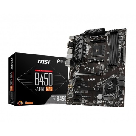 Msi PLACA BASE B450-A PRO MAX