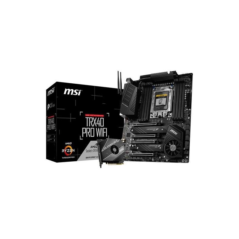 Msi PLACA BASE TRX40 PRO WIFI AMD