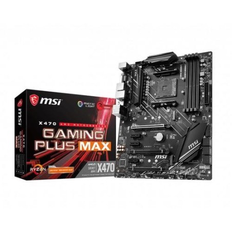 Msi PLACA BASE X470 GAMING PLUS MAX AM4