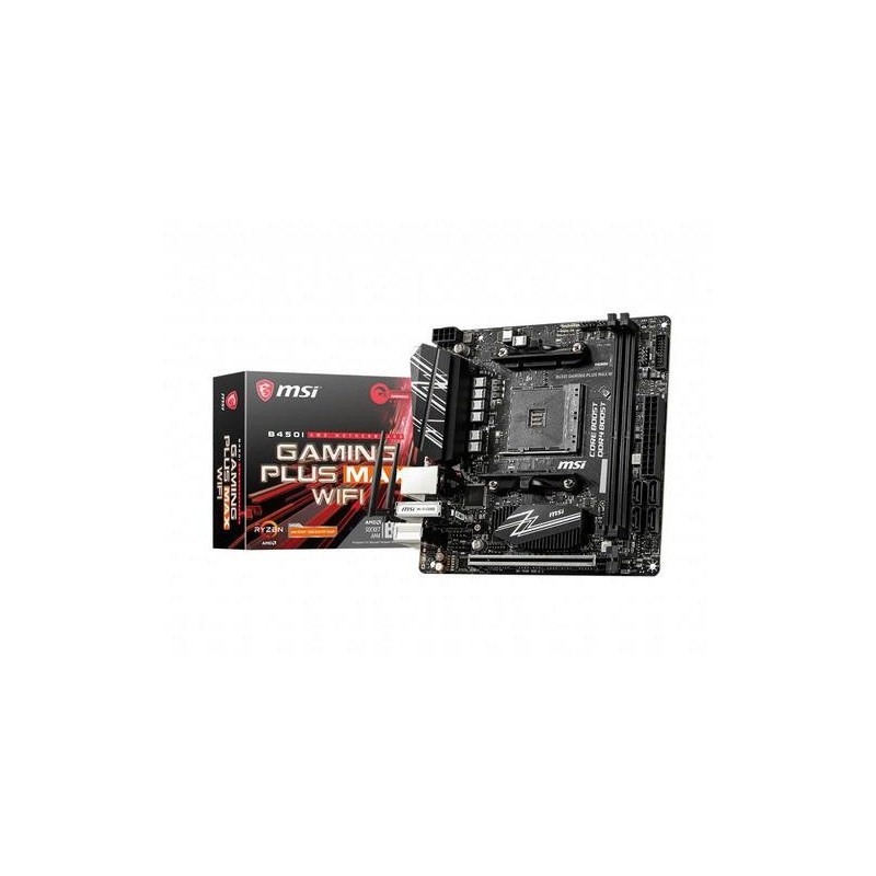 Msi PLACA BASE B450I GAMING PLUS MAX WIFI