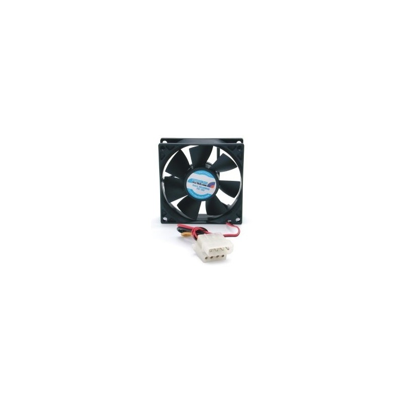 StarTech VENTILADOR FAN ORDENADOR CHASIS CAJA 80X25MM BALL BEARING LP4