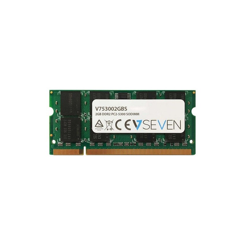 V7 MEMORIA RAM 2GB DDR2 667MHZ CL5 SO DIMM PC2-5300