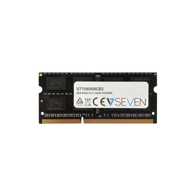 V7 MEMORIA RAM 8GB DDR3 1333MHZ CL9 SO DIMM PC3-10600