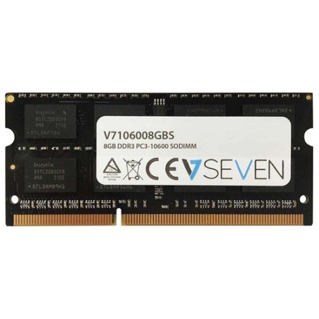 V7 MEMORIA RAM 8GB DDR3 1333MHZ CL9 SO DIMM PC3-10600