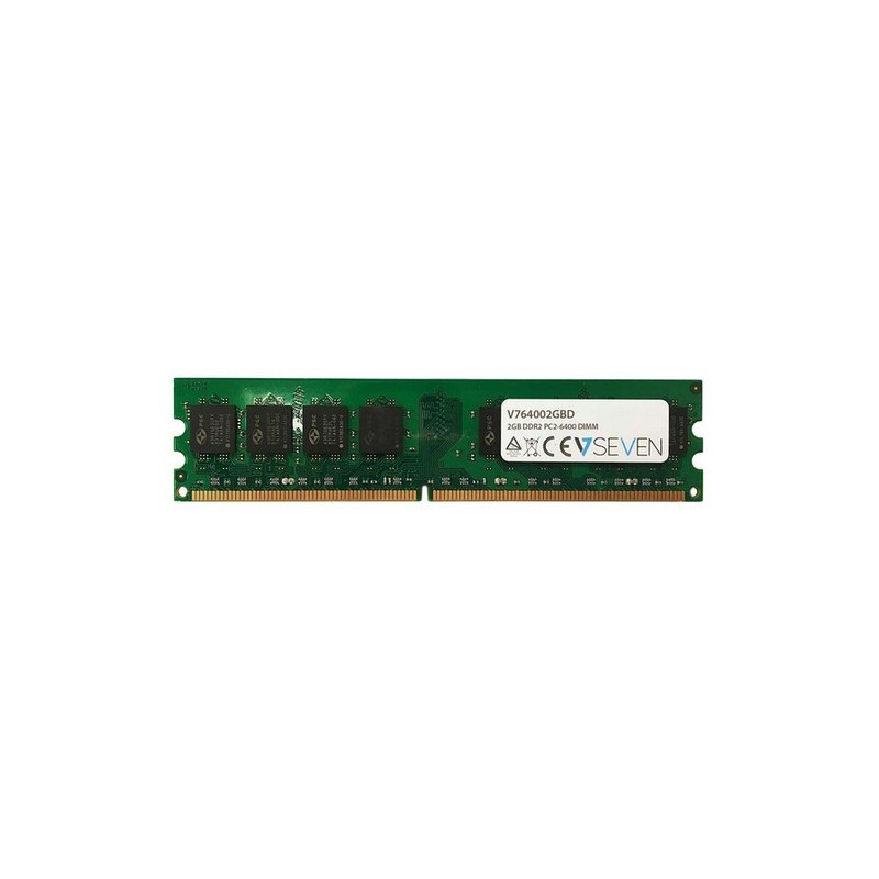 V7 MEMORIA RAM 2GB DDR2 800MHZ CL6 DIMM PC2-6400