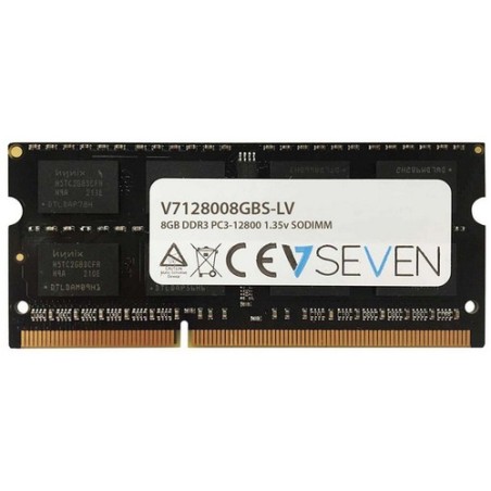 V7 MEMORIA RAM 8GB DDR3 1600MHZ CL11 SO DIMM PC3-12800