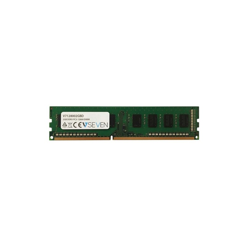 V7 MEMORIA RAM 2GB DDR3 1600MHZ CL11 DIMM PC3-12800