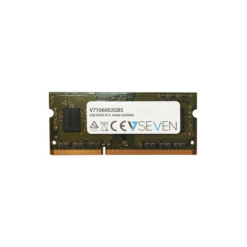 V7 MEMORIA RAM 2GB DDR3 1333MHZ CL9 SO DIMM PC3-10600