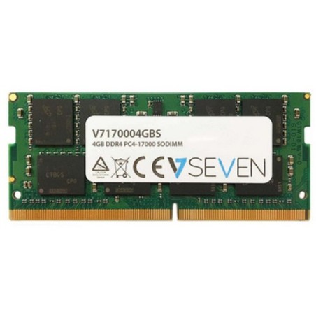 V7 MEMORIA RAM 4GB DDR4 2133MHZ CL15 SO DIMM PC4-17000