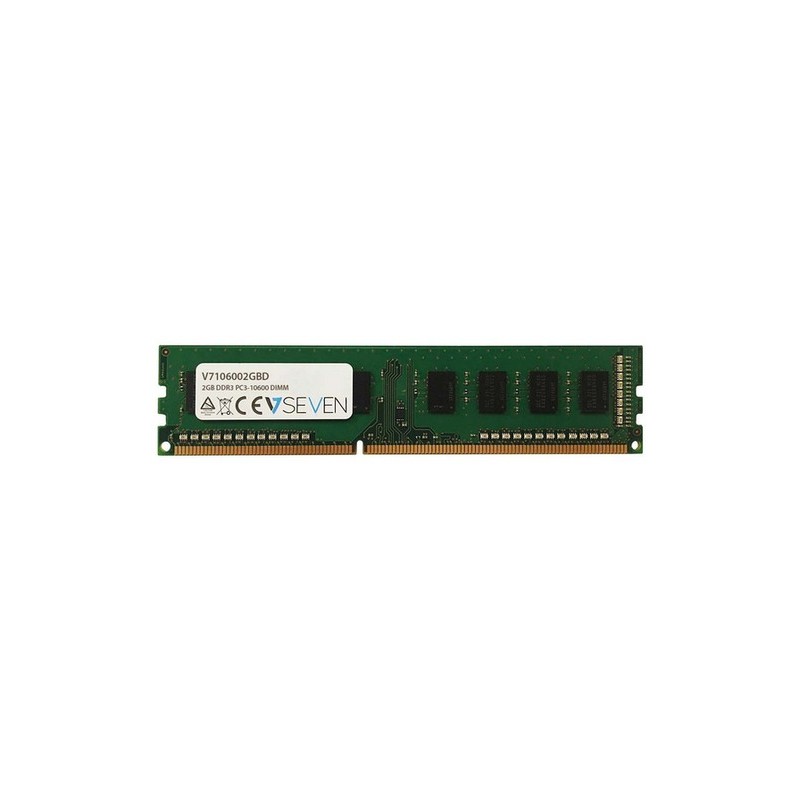 V7 MEMORIA RAM 2GB DDR3 1333MHZ CL9 DIMM PC-10600