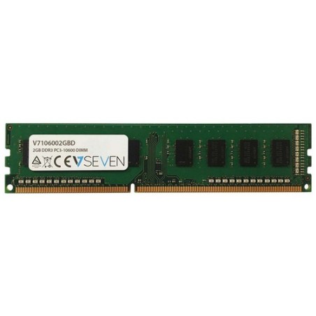 V7 MEMORIA RAM 2GB DDR3 1333MHZ CL9 DIMM PC-10600