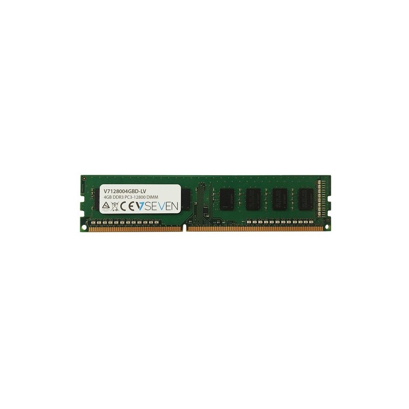 V7 MEMORIA RAM 4GB DDR3 1600MHZ CL11 DIMM PC3L-12800 1.35V