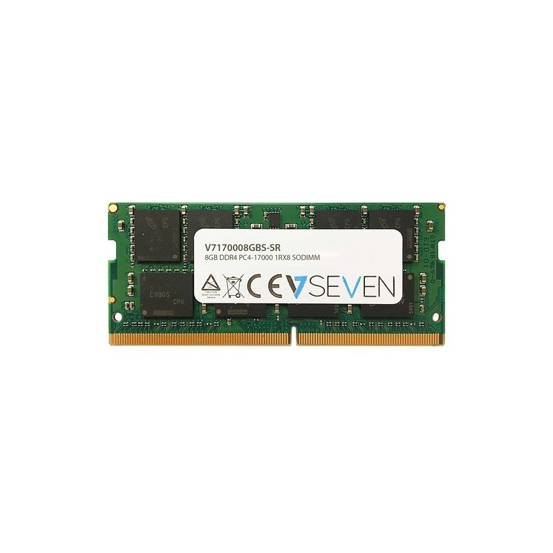 V7 MEMORIA RAM 8GB DDR4 2133MHZ CL15 SO DIMM PC4-17000 1.2V