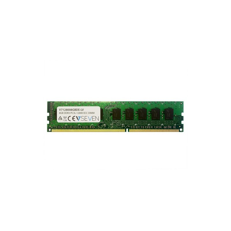 V7 MEMORIA RAM 8GB DDR3 1600MHZ CL11 ECC DIMM PC3L-12800 1.35V