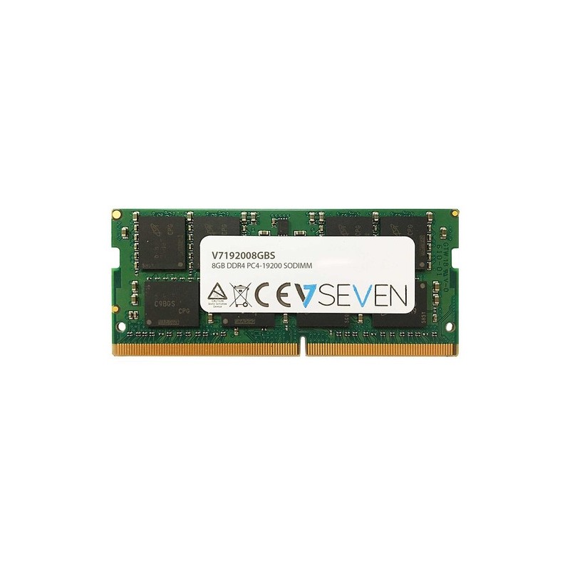 V7 MEMORIA RAM 8GB DDR4 2400MHZ CL17 SO DIMM PC4-19200 1.2V