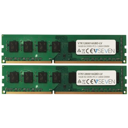 V7 MEMORIA RAM 2X8GB KIT DDR3 1600MHZ CL11 DIMM PC3L-12800 1.35V