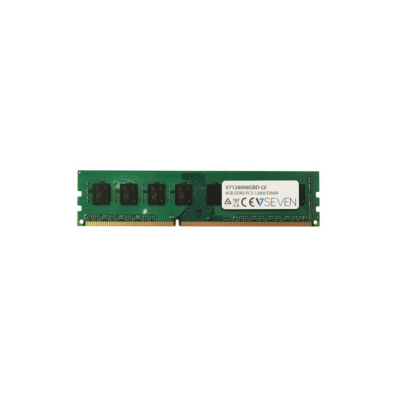 V7 MEMORIA RAM 8GB DDR3 1600MHZ CL11 DIMM PC3L-12800 1.35V