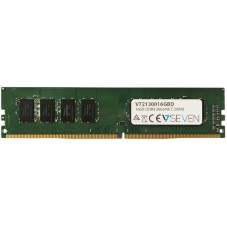 V7 MEMORIA RAM 16GB DDR4 2666MHZ CL19 NO ECC DIMM PC4-21300 1.2V 288PI