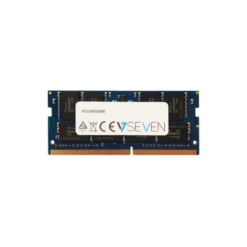 V7 MEMORIA RAM 32GB DDR4 2666MHZ CL19 NO ECC SO DIMM PC4-21300 1.2V