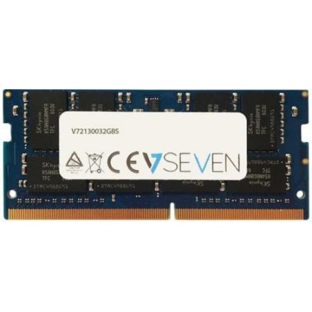 V7 MEMORIA RAM 32GB DDR4 2666MHZ CL19 NO ECC SO DIMM PC4-21300 1.2V