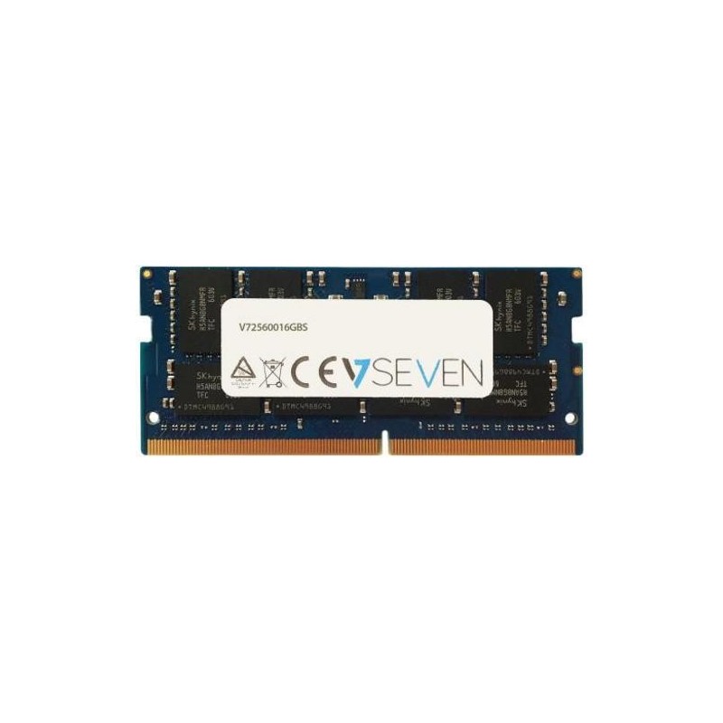 V7 MEMORIA RAM 16GB DDR4 3200MHZ CL22 NO ECC SO DIMM PC4-25600 1.2V