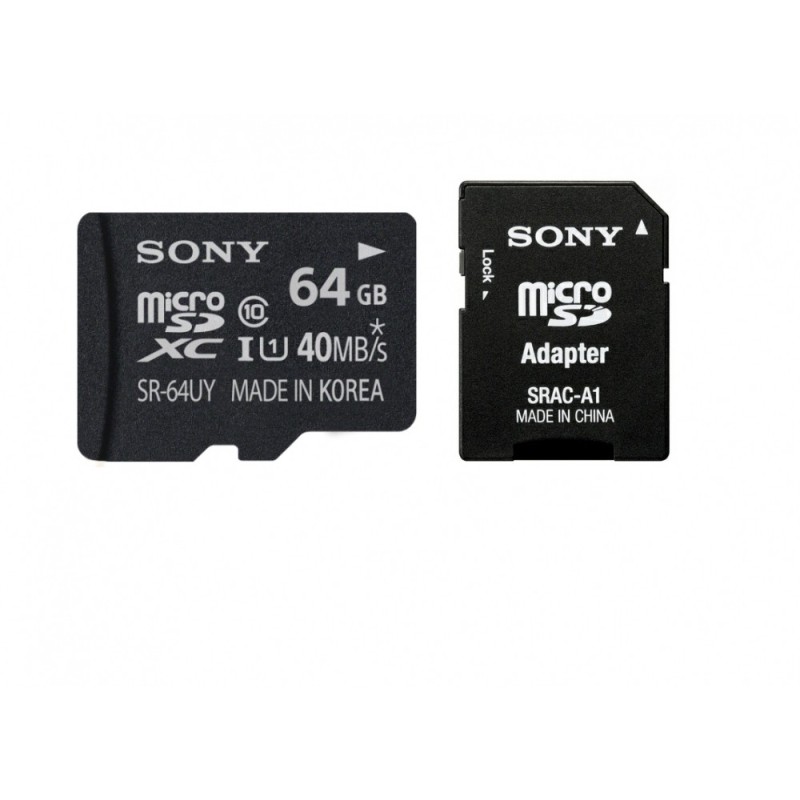 Sony MICROSD 64GB CLASS10 UHS-I 40MB/S