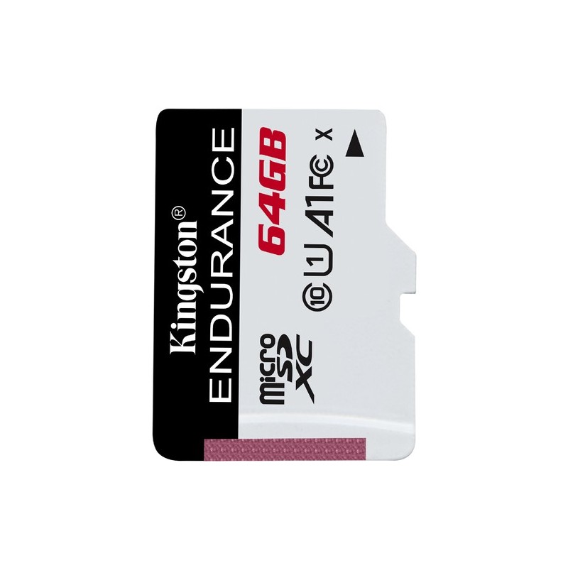 Kingston TARJETA DE MEMORIA 64GB MICRO SDXC ENDURANCE 95R/30W C10 A1 U