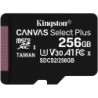 Kingston TARJETA DE MEMORIA 256GB MICROSDXC CANVAS SELECT 100R A1 CLAS