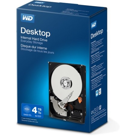 Western Digital DISCO DURO DESKTOP MAINSTREAM VERDE 4TB KIT - 3.5" SAT