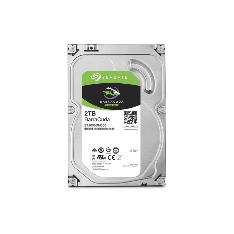 Seagate DISCO DURO BARRACUDA 2TB DESKTOP 3.5" 6GB/S SATA 256MB