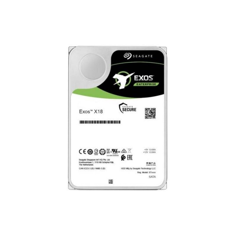 Seagate DISCO DURO ENTERPRISE C EXOS X18 10TB 3.5" 7200RPM SATA HELIUM