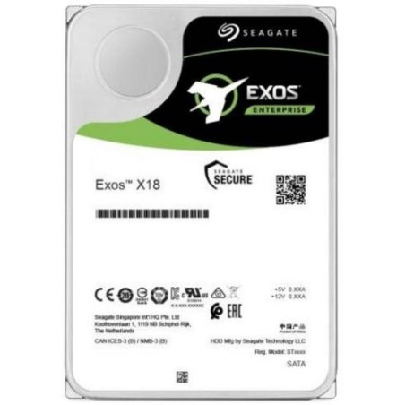 Seagate DISCO DURO ENTERPRISE C EXOS X18 10TB 3.5" 7200RPM SATA HELIUM