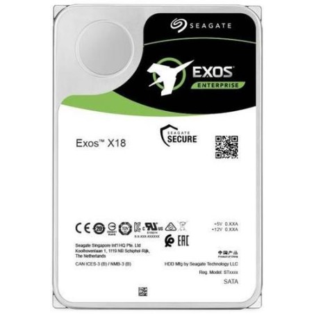 Seagate DISCO DURO ENTERPRISE C EXOS X18 14TB 3.5" 7200RPM SATA HELIUM