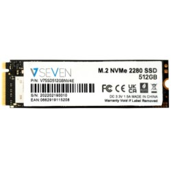 V7 DISCO DURO 512GB SSD NVME GEN4X4 M.2 3D TLC 7100MB/S