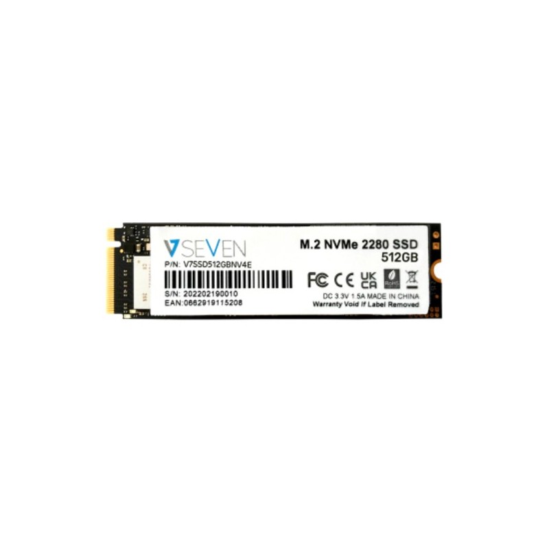 V7 DISCO DURO 512GB SSD NVME GEN4X4 M.2 3D TLC 7100MB/S