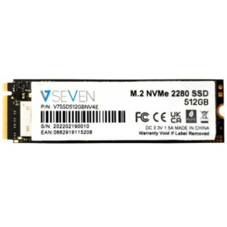 V7 DISCO DURO 512GB SSD NVME GEN4X4 M.2 3D TLC 7100MB/S