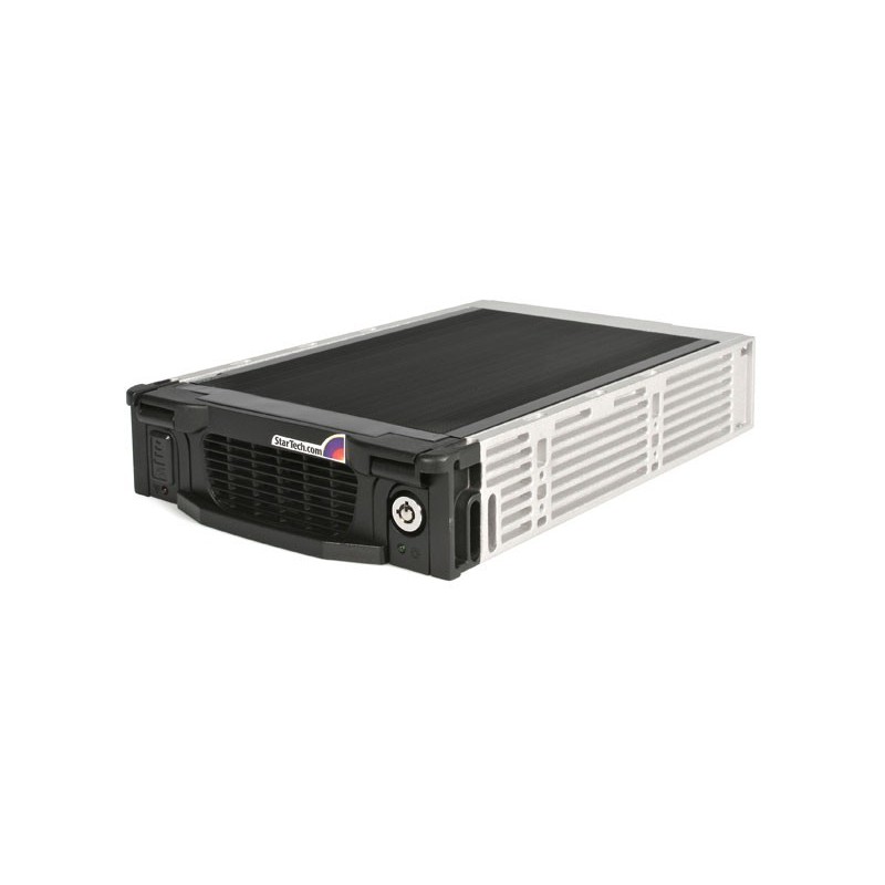 StarTech RACK MOVIL DISCO DURO SATA 3 5 BANDEJA BAHIA 5 25 NEGRO ALUM