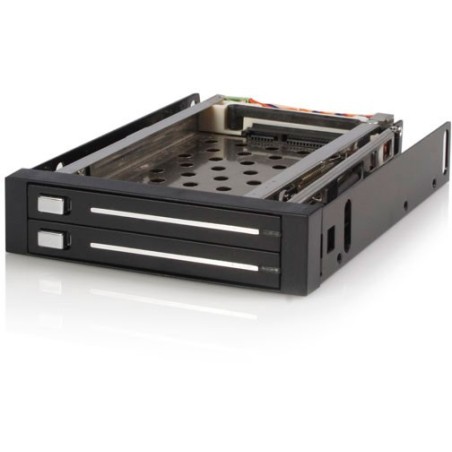 StarTech RACK MOVIL BACKPLANE 2 DISCOS SATA 2 5 SIN BANDEJA BAHIA 3 5